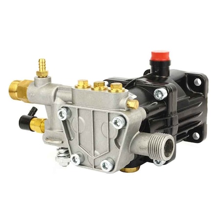 Interstate Pneumatics 5.5HP Pressure Washer Axial Piston Pump (Horizontal) For 3/4" Key Shaft Gasoline Engine, 2500 PSI PW5100